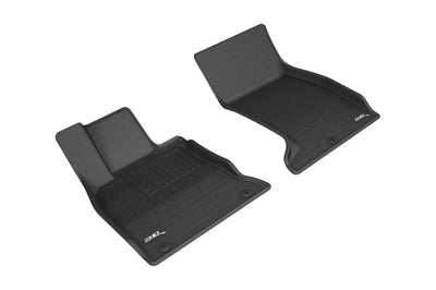 3D MAXpider 2018-2020 Kia Stinger Awd Kagu 1st Row Floormat - Black - Floor Mats