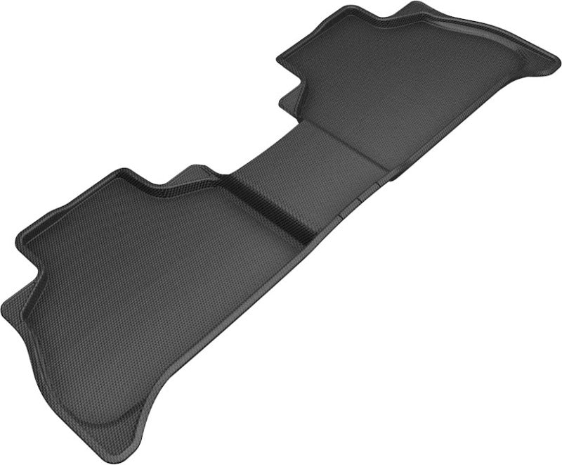 3D MAXpider 2019-2020 BMW X5 (G05) Kagu 2nd Row Floormats - Black - Floor Mats