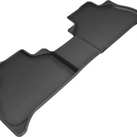 3D MAXpider 2019-2020 BMW X5 (G05) Kagu 2nd Row Floormats - Black - Floor Mats
