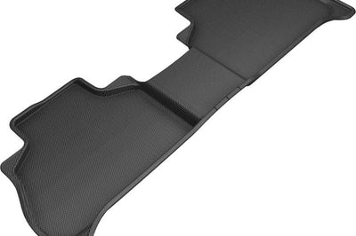 3D MAXpider 2019-2020 BMW X5 (G05) Kagu 2nd Row Floormats - Black - Floor Mats