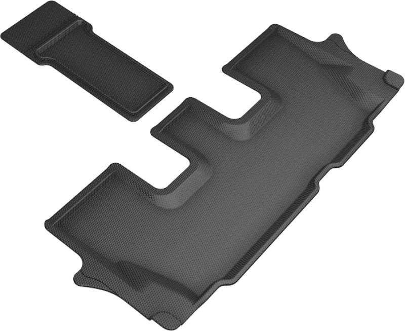 3D MAXpider 2020 Kia Telluride Kagu 3rd Row Floormats - Black - Floor Mats