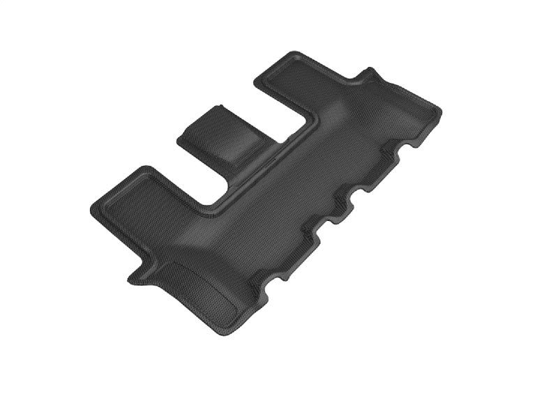 3D MAXpider 2021 Kia Sorento 7-Seat Kagu 3rd Row Floormats - Black - Floor Mats