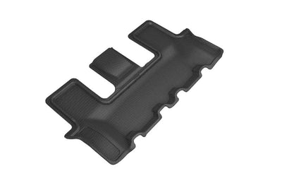 3D MAXpider 2021 Kia Sorento 7-Seat Kagu 3rd Row Floormats - Black - Floor Mats
