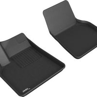 3D MAXpider 2021 Tesla Model Y Kagu 1st Row Floormat - Black - Floor Mats