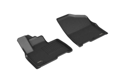 3D MAXpider 2022 Kia Carnival Kagu 1st Row Floormat - Black - Floor Mats