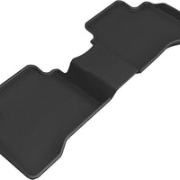 3D MAXpider 21-22 Hyundai Elantra Hybrid Kagu 2nd Row Floormat - Black (3Pcs) - Floor Mats