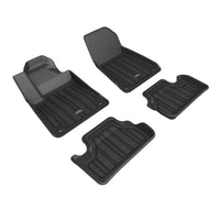 3D MAXpider 21-23 Polestar 2 Elitect 1st & 2nd Row Floormats - Black - Floor Mats