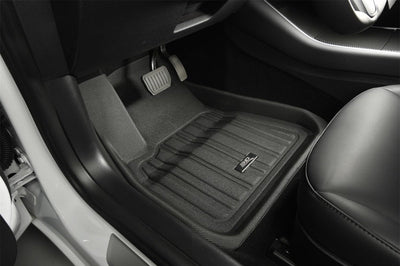 3D MAXpider 21-23 Polestar 2 Elitect 1st & 2nd Row Floormats - Black - Floor Mats
