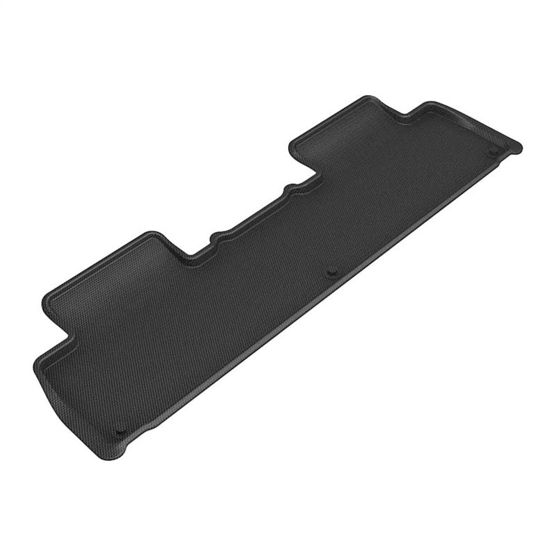 3D MAXpider 22-23 Rivian R1S Kagu 2nd Row Floormats - Black - Floor Mats