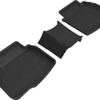 3D MAXpider Maxpider Custom Fit Kagu Floor Mat For 20-22 Subaru Legacy / Outback - 2nd Row (Black) - Mats