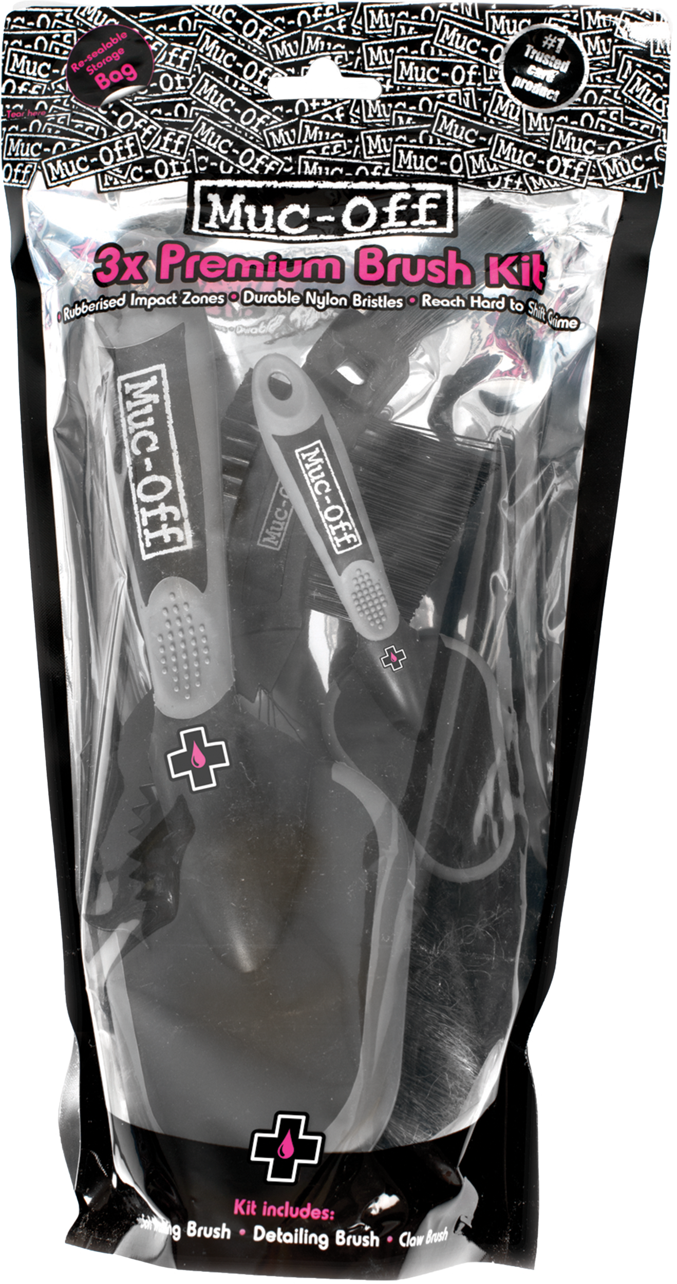 Muc-off 3x Brush Set - Watercraft Collection