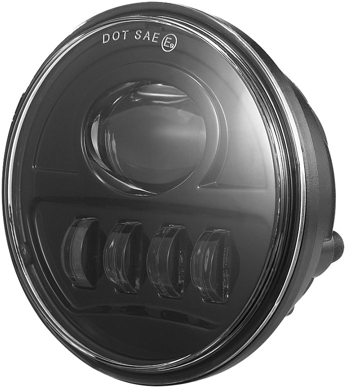 PATHFINDER 4.5’’ Modern Led Passing Lamps Kit Black