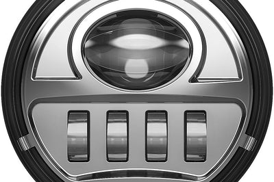 PATHFINDER 4.5’’ Modern Led Passing Lamps Kit Chrome