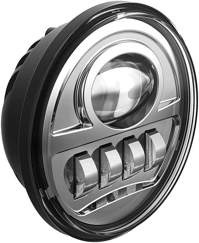 PATHFINDER 4.5’’ Modern Led Passing Lamps Kit Chrome