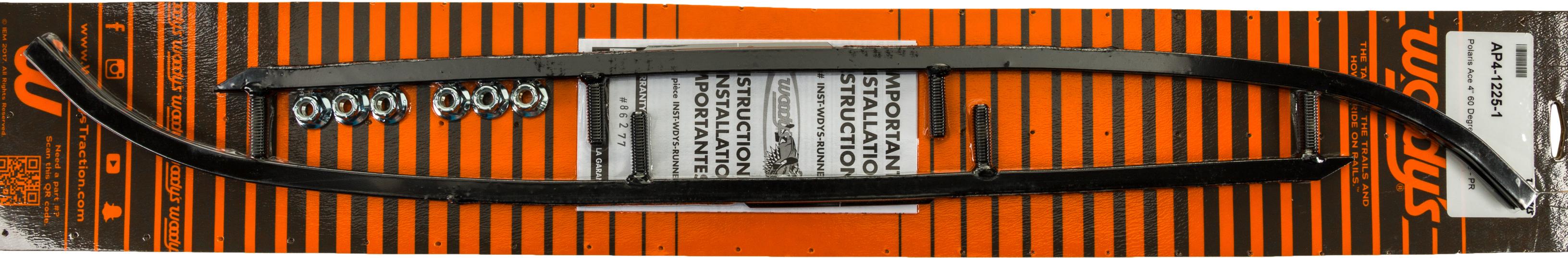 Woodys 4’’ Ace Carbide Runners Polaris 1225 - Snowmobile Collection