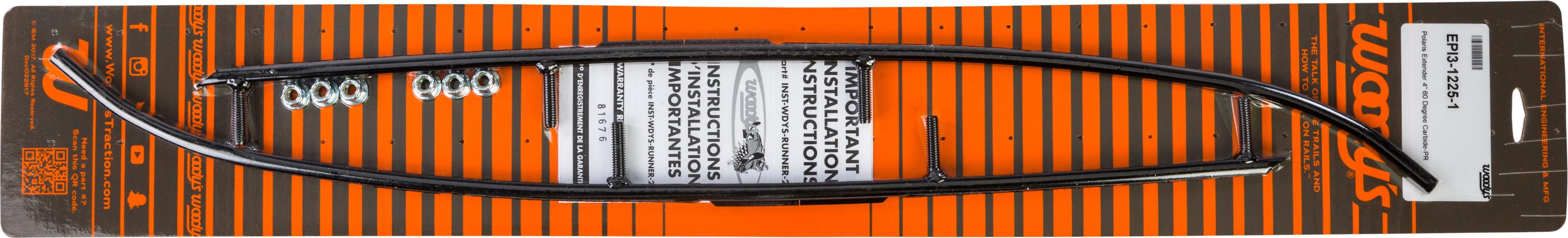 Woodys 4’’ Carbide Extender - Snowmobile Collection