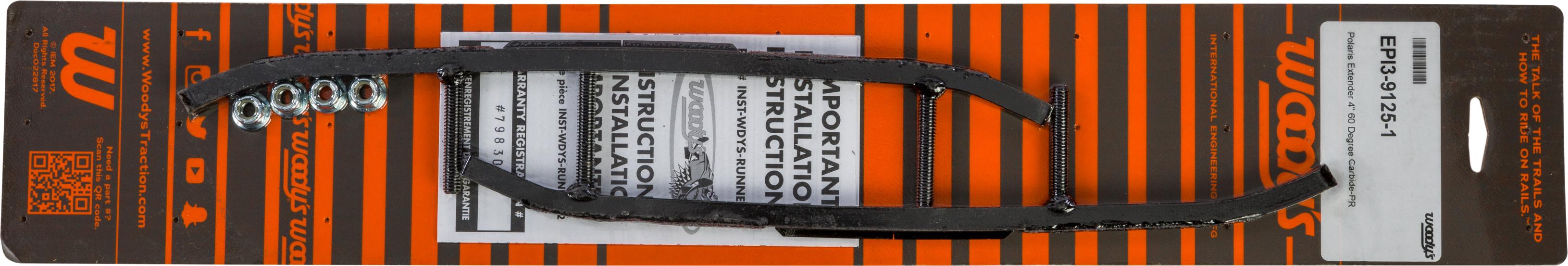 Woodys 4’’ Carbide Polaris - Snowmobile Collection