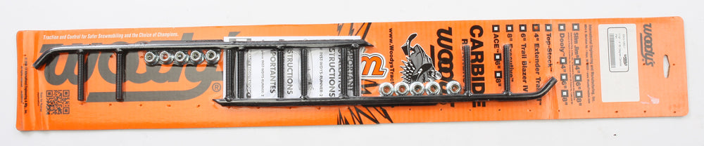 Woodys 4’’ Carbide Runners Usi 5 Bolt - Snowmobile Collection