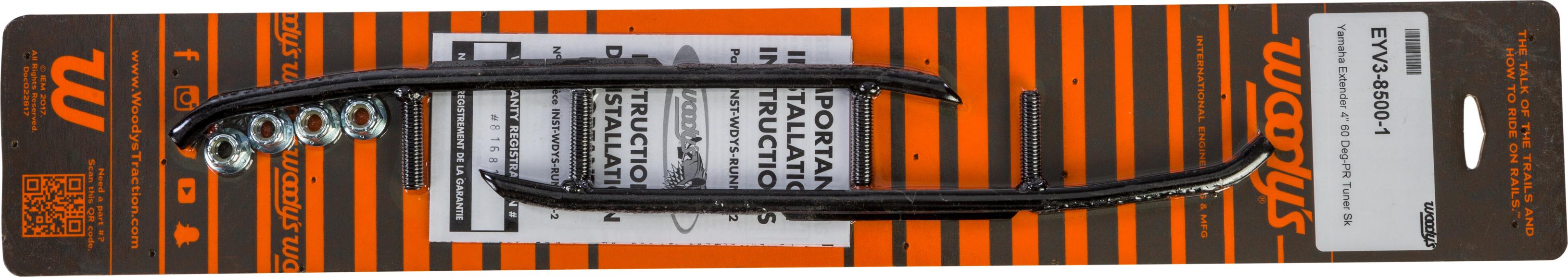 Woodys 4’’ Carbide Runners Yamaha - Snowmobile Collection