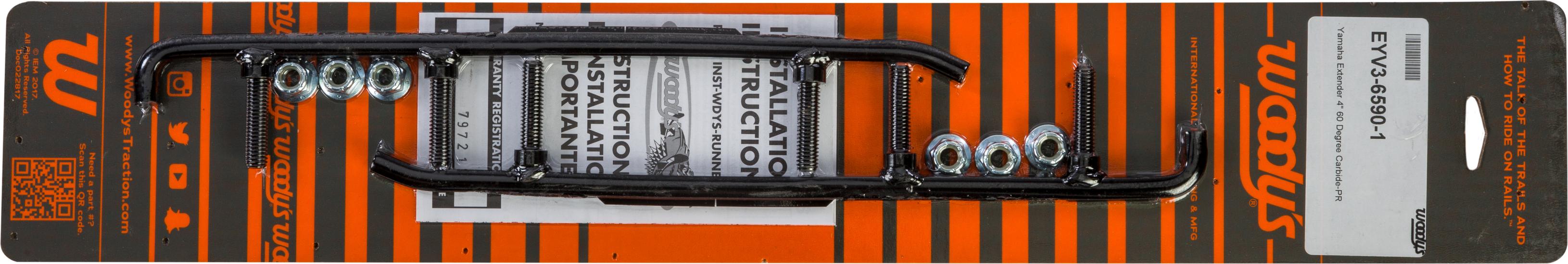 Woodys 4’’ Carbide Runners Yamaha - Snowmobile Collection