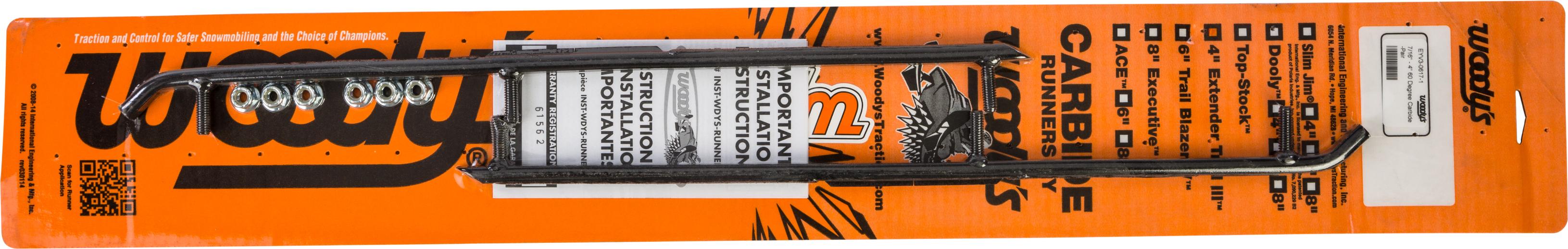 Woodys 4’’ Carbide Runners Yamaha - Snowmobile Collection