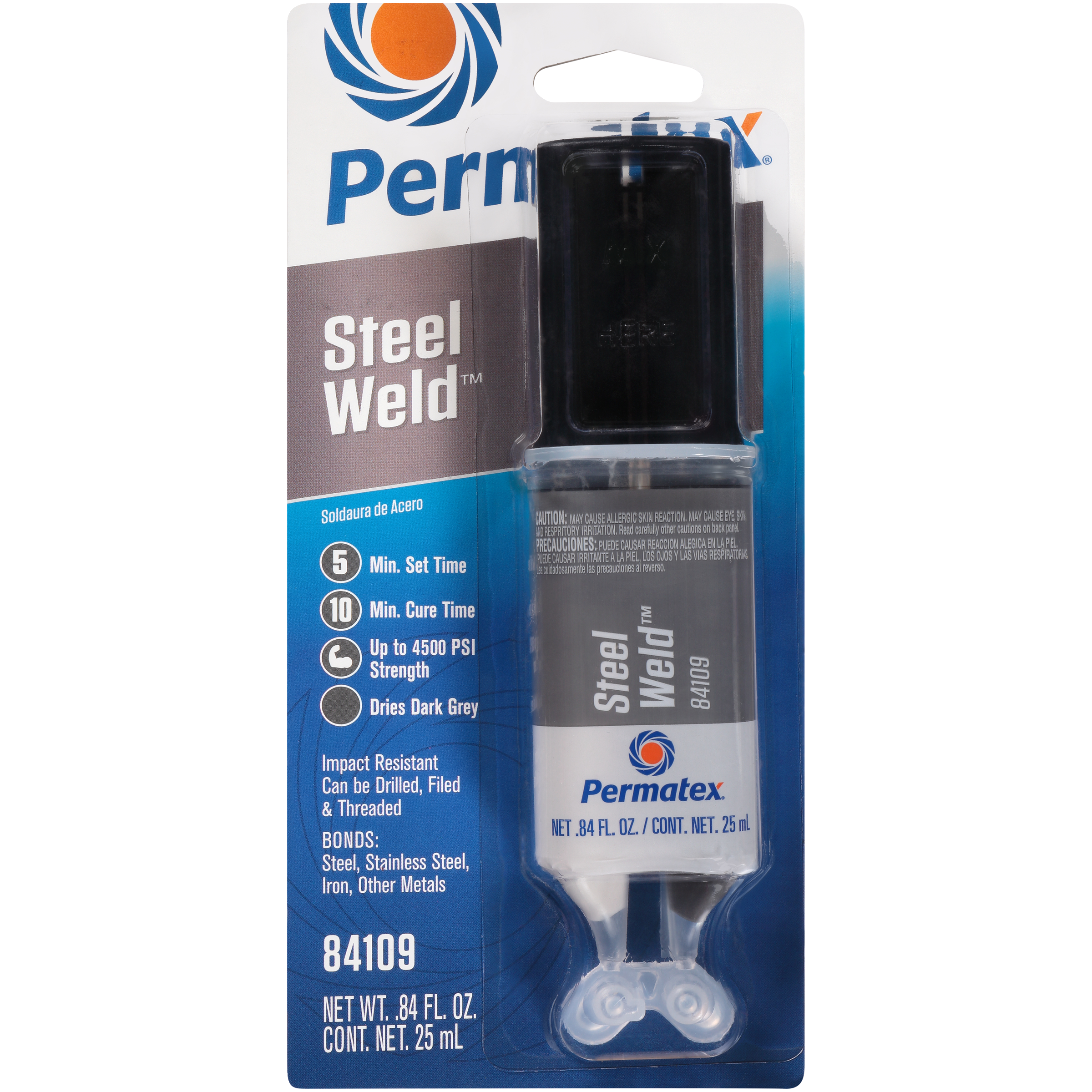 Permatex 4 Min. Multi-metal Epoxy 0.84 Fl. Oz 6/case - Watercraft Collection