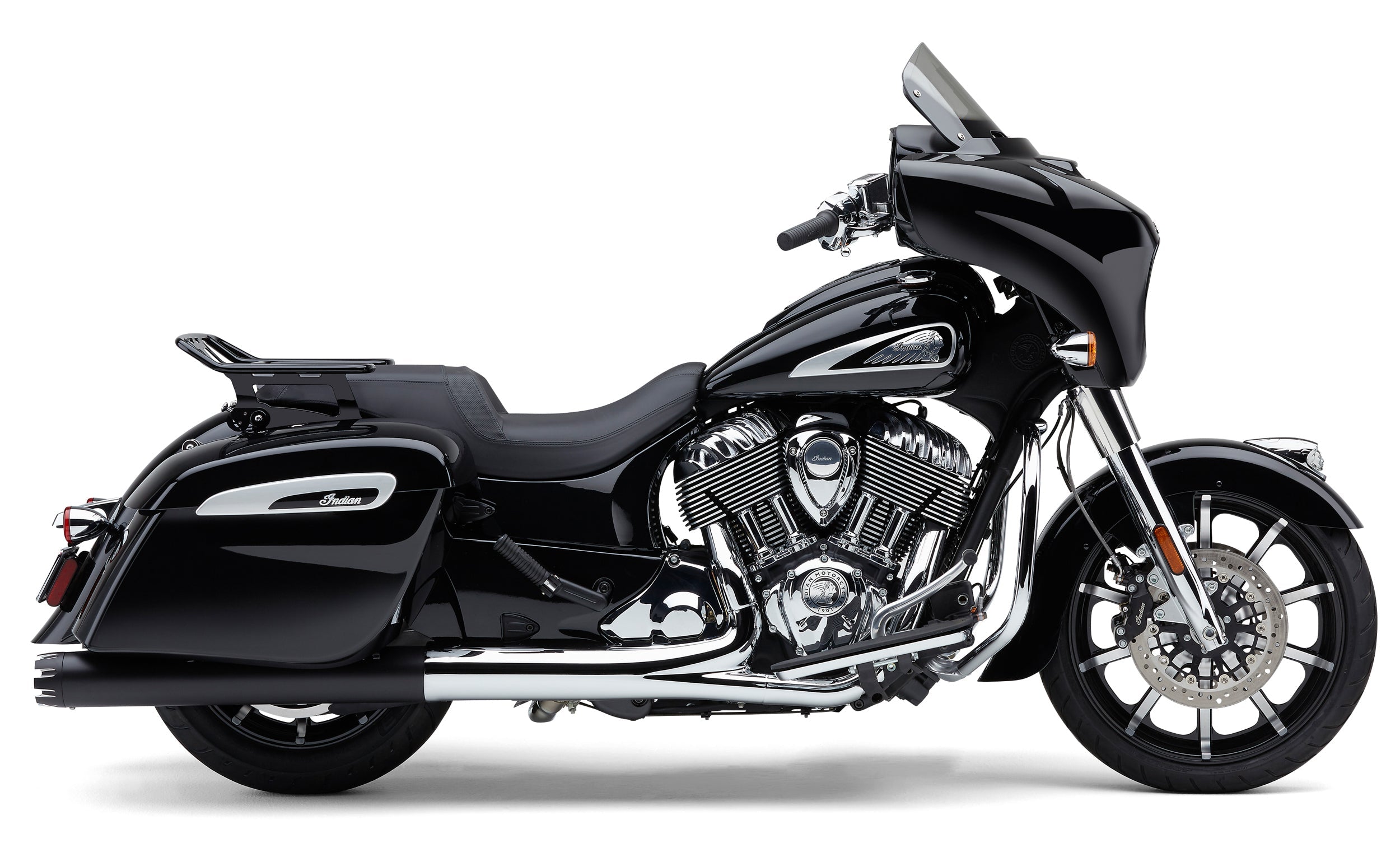 COBRA 4’’ Nh Slip Ons Black Indian Gen 2 Bag