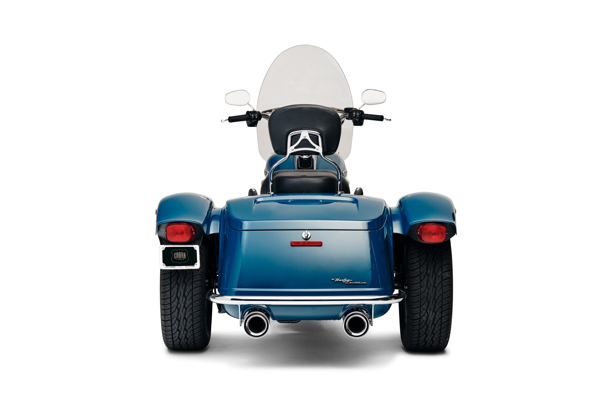 COBRA 4’’ Nh Slip Ons Chrome Flh/Flt 95 16