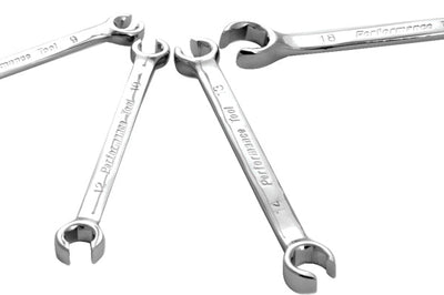 Performance Tool 4 Pc Met Flare Nut Wrench Set - Watercraft Collection