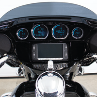 Koso 4 Piece Blue Led Gauges `14-22 Flht Flhx Fltr