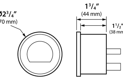Koso 4 Piece Red Led Gauges `14-22 Flht Flhx Fltr