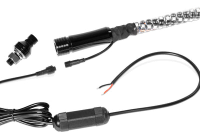Boss Audio 4’ Rgb Led Whip Wp4 - Atv Performance Products