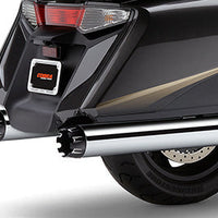 COBRA 4’’ Slip On Dual Cut Tips Chr Hon Gl1800/F6b