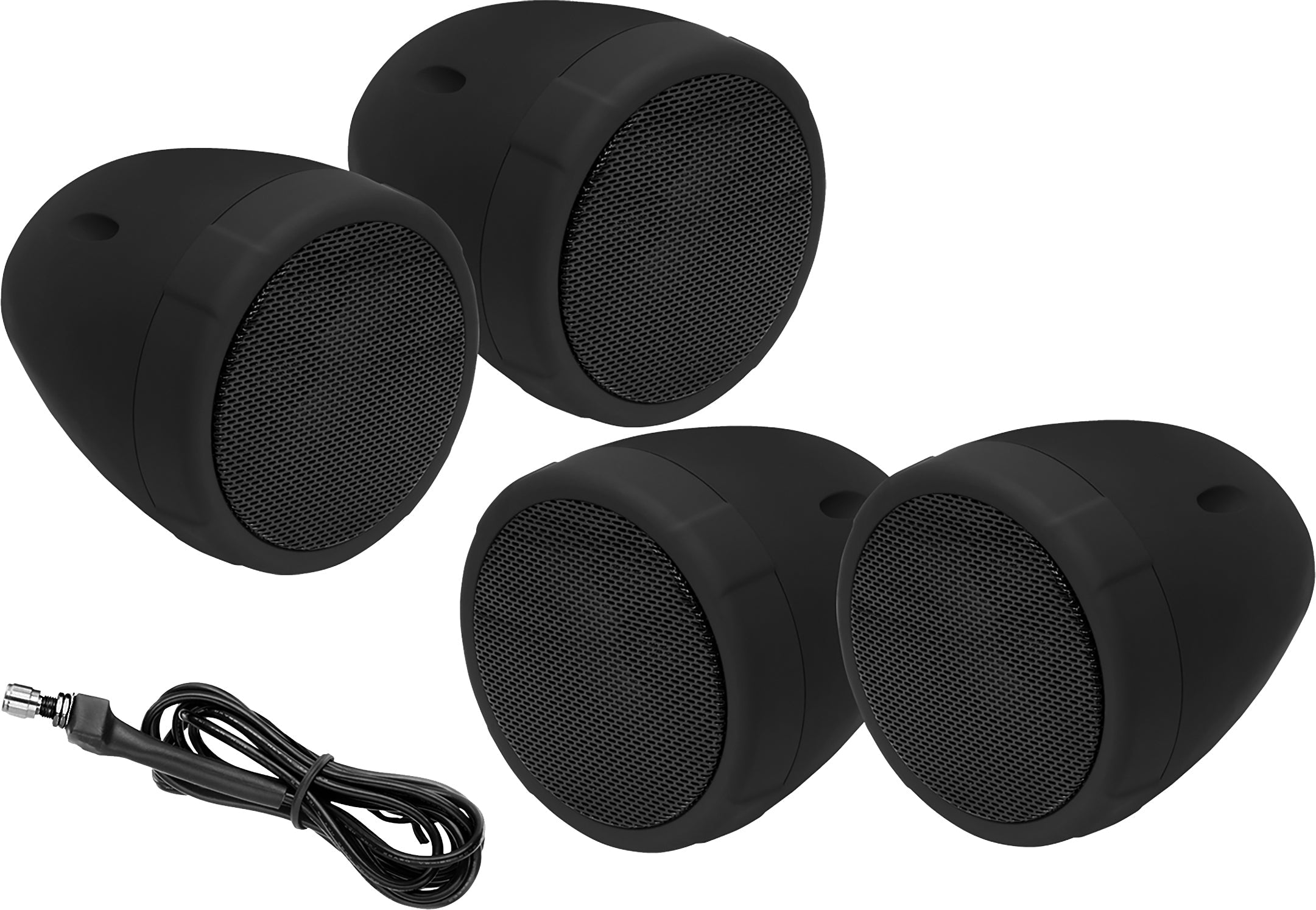 Boss Audio 4 Speaker Bt Amplified Kit Black - Street Collection