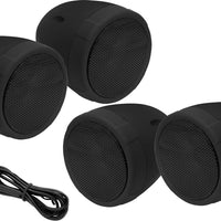 Boss Audio 4 Speaker Bt Amplified Kit Black - Street Collection