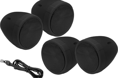 Boss Audio 4 Speaker Bt Amplified Kit Black - Street Collection