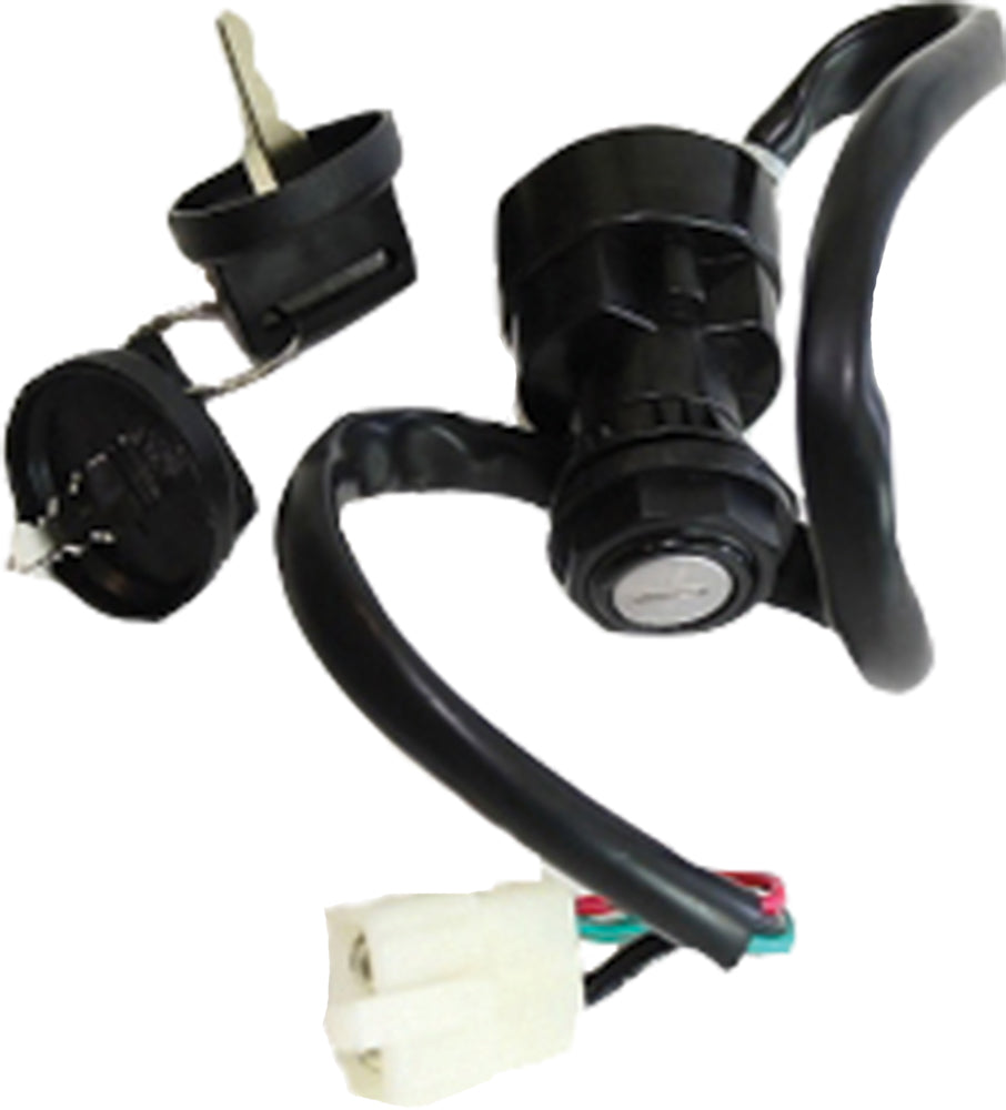 Mogo Parts 4-stroke Ignition Switch 5 Wire 3 Position Female Plug - Street Collection