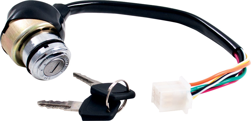 Mogo Parts 4-stroke Ignition Switch 6 Wire Male Plug - Street Collection