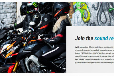 Cardo 45mm Jbl Audio Set - Harddrive Products