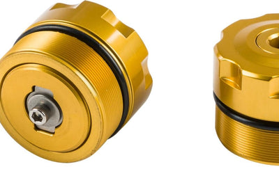 Patriot 49mm Billet Preload Adjuster Gold - Harddrive Products