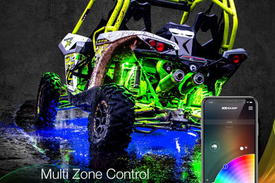 Xk Glow 4pc Rgb Rock Light - Atv Performance Products