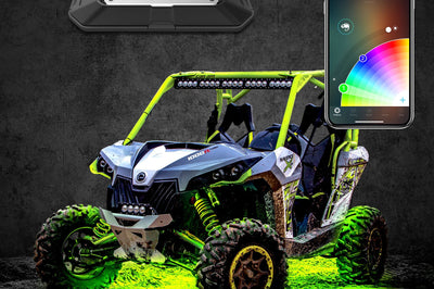 Xk Glow 4pc Rgb Rock Light - Atv Performance Products