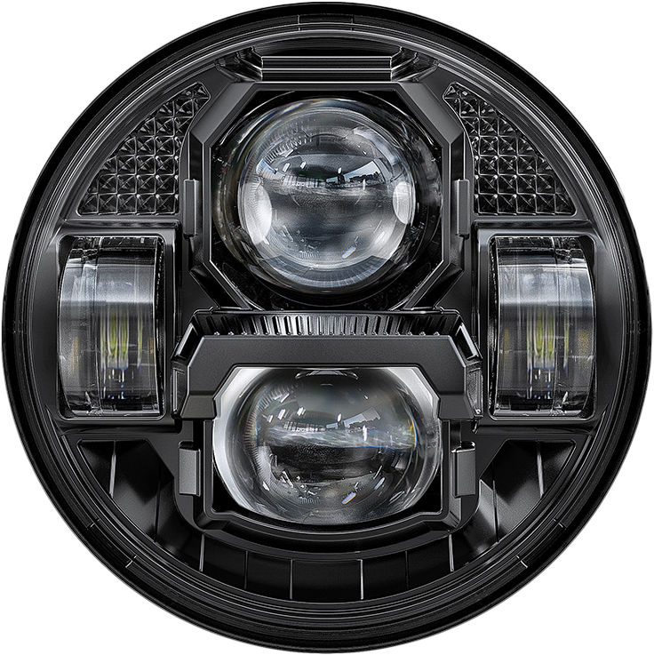 PATHFINDER 5 3/4’’ Led Headlight Rugged Ultra View Black