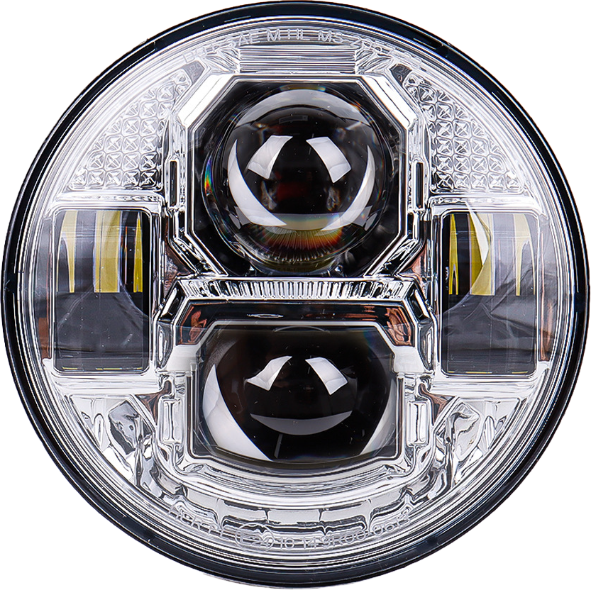 PATHFINDER 5 3/4’’ Led Headlight Rugged Ultra View Chrome
