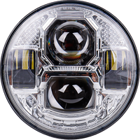PATHFINDER 5 3/4’’ Led Headlight Rugged Ultra View Chrome