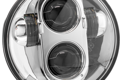 Letric Lighting Co 5.75’’ Led Headlight Chrome - Harddrive Products
