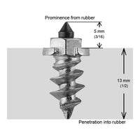 Igrip 5/8’’-15mm Shoulder Screw Studs Qty 200 - Snowmobile Collection