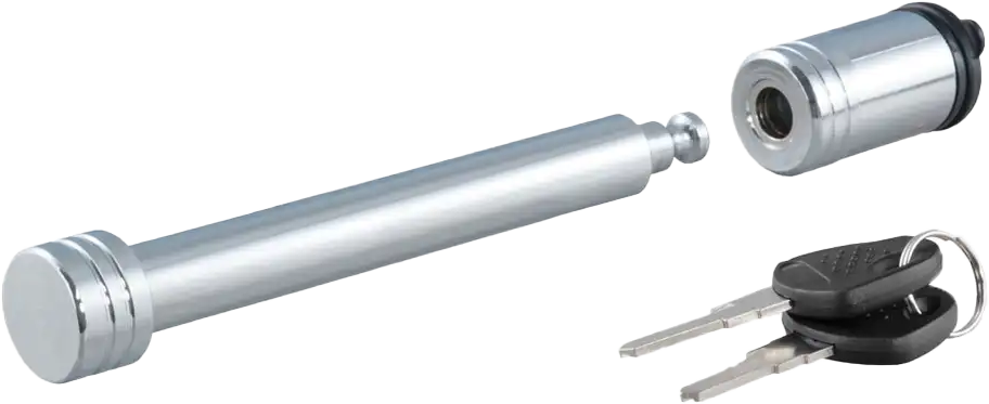 Curt 5/8’’ Hitch Lock 3’’ Receiver Barbell Chrome - Watercraft Collection