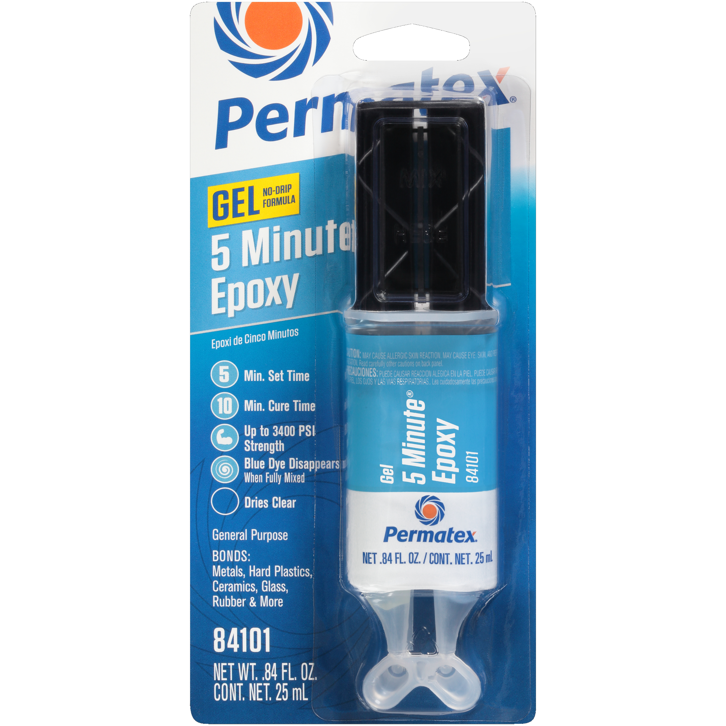Permatex 5 Min. General Purpose Epoxy 0.84 Fl. Oz 6/case - Watercraft Collection