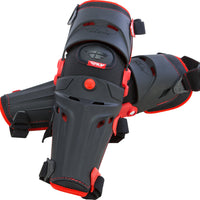 Fly Racing 5 Pivot Knee Guard Black - Gear
